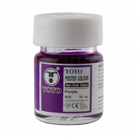 สีโปสเตอร์ 1/2 OZ สีม่วง TOTO