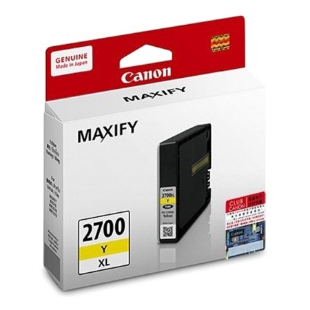 ตลับหมึกอิงค์เจ็ต CANON PGI 2700XL Y