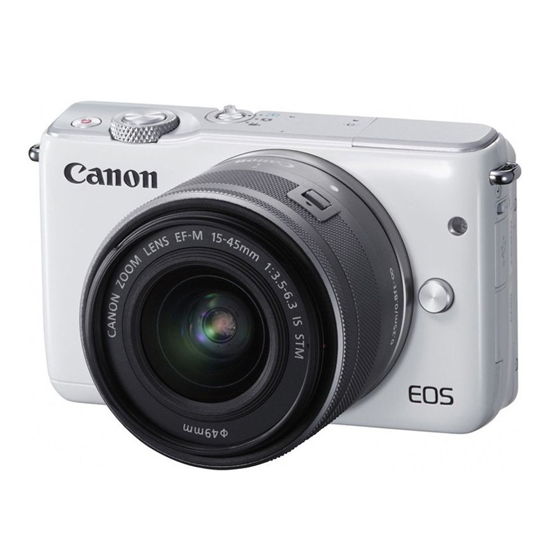 กล้องถ่ายรูป Canon EOSM10+EFM15-45 STM+EFM22mm (white)