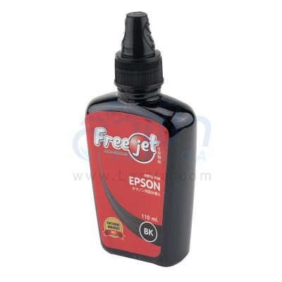 หมึกเติมเครื่องพิมพ์ FREEJET สำหรับเครื่องพิมพ์อิงค์เจ็ต Epson (Black)