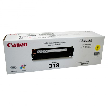 ตลับหมึกเลเซอร์ CANON 318Y