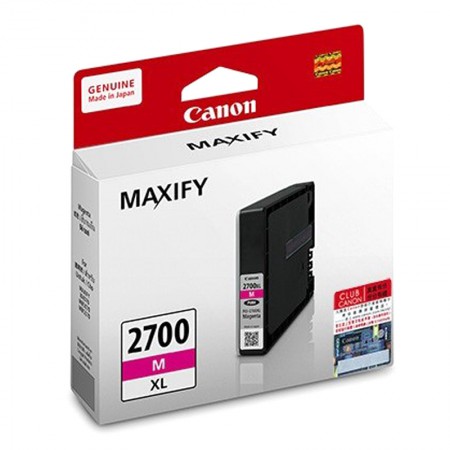 ตลับหมึกอิงค์เจ็ต CANON PGI 2700XL M