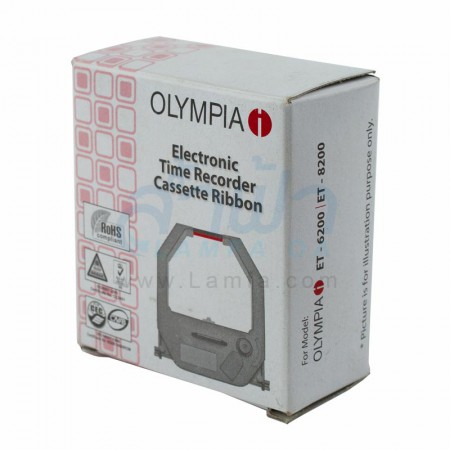 ผ้าหมึกเครื่องตอกบัตร โอลิมเปีย OLYMPIA (ET-6200, 7500, 8200, 8600, 9200, 9500, 9800)