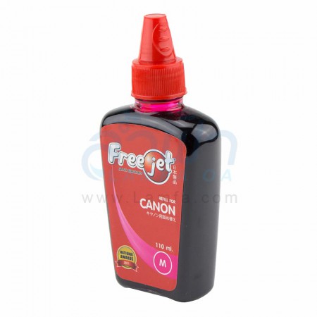 หมึกเติมเครื่องพิมพ์ FREEJET สำหรับเครื่องพิมพ์อิงค์เจ็ต Canon (Magenta)