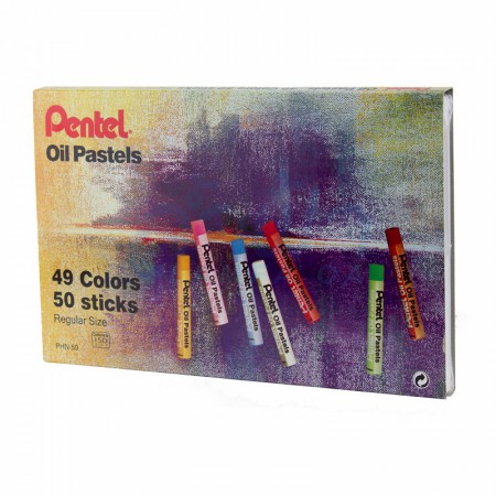 สีชอล์ก 50 สี PHN-50 Pentel 