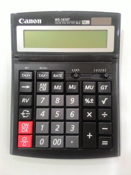 เครื่องคิดเลข CANON WS-1410T