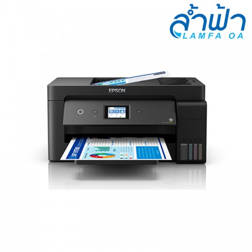 เครื่องปริ้นเตอร์มัลติฟังก์ชันอิงค์เจ็ท Epson EcoTank L14150 A3+ Wi-Fi Duplex Wide-Format All-in-One Ink Tank Printer