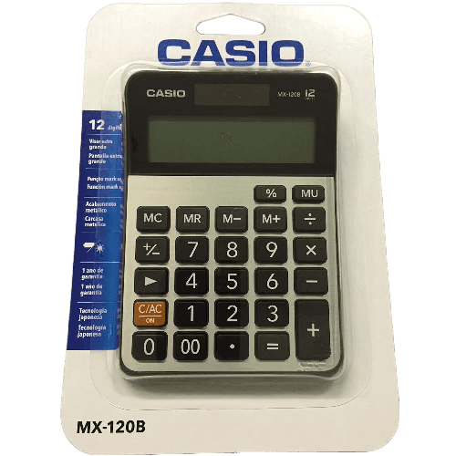 เครื่องคิดเลข CASIO MX-120B