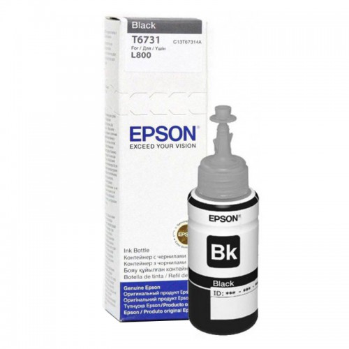 หมึกอิงค์เจ็ต EPSON T673100BK