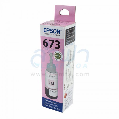 หมึกอิงค์เจ็ต EPSON T673600LTM (Light Magenta)