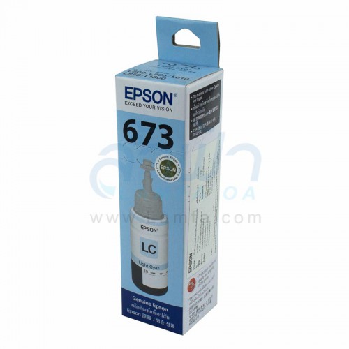 หมึกอิงค์เจ็ต EPSON T673500LTC (Light Cyan)