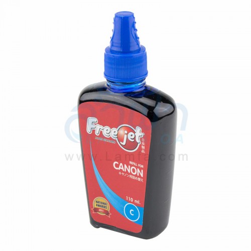 หมึกเติมเครื่องพิมพ์ FREEJET สำหรับเครื่องพิมพ์อิงค์เจ็ต Canon (Cyan)