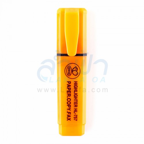 ปากกาเน้นข้อความ HL757 สีส้ม HHC 