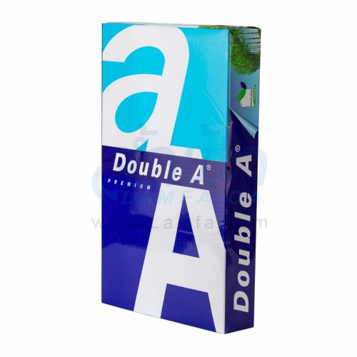 กระดาษถ่ายเอกสาร F4 (80 แกรม) DOUBLE A (500 แผ่น)