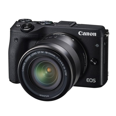 กล้องถ่ายรูป Canon EOSM3+EFM15-45IS STM (Black)