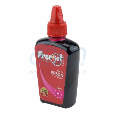 หมึกเติมเครื่องพิมพ์ FREEJET สำหรับเครื่องพิมพ์อิงค์เจ็ต Epson (Magenta)