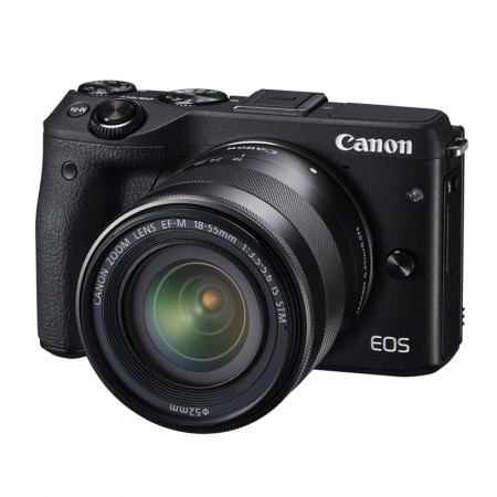 กล้องถ่ายรูป Canon EOSM3+EFM15-45IS STM (Black)