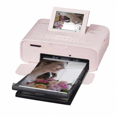 เครื่องพิมพ์ภาพ Canon SELPHY CP1300 (Pink) Photo printer
