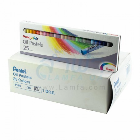 (แพ็ค 12 กล่อง) สีชอล์ก 25 สี PHN-25 Pentel