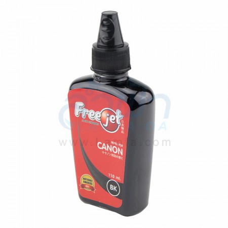 หมึกเติมเครื่องพิมพ์ FREEJET สำหรับเครื่องพิมพ์อิงค์เจ็ต Canon (Black)