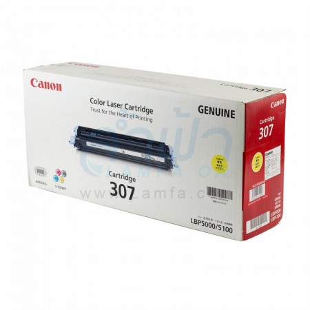ตลับหมึกเลเซอร์ CANON 307Y