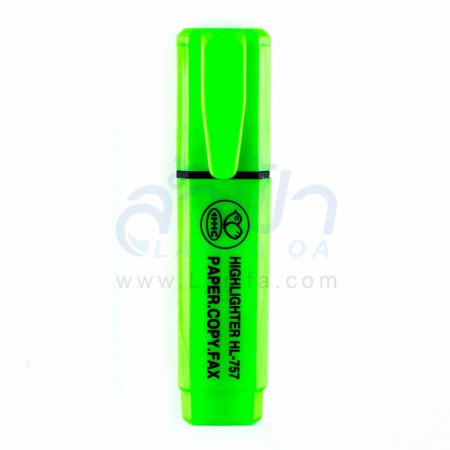 ปากกาเน้นข้อความ HL757 สีเขียว HHC