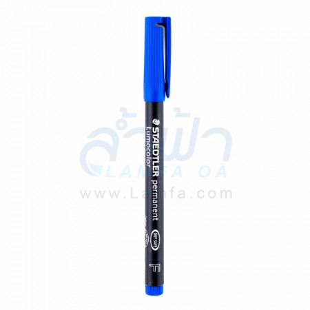 ปากกาเขียนแผ่นซีดี F 0.6 STAEDTLER สีน้ำเงิน