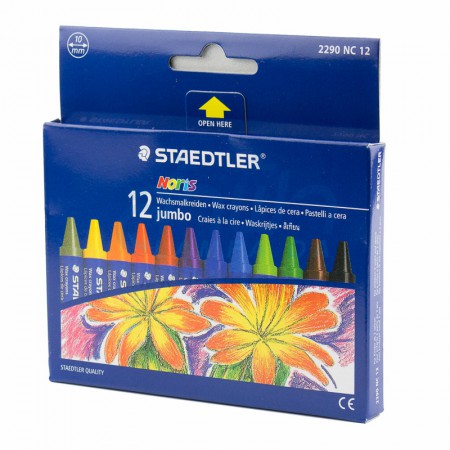 สีเทียน 12 สี จัมโบ้ 2290NC12 STAEDTLER 