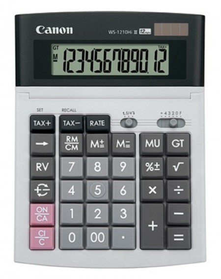 เครื่องคิดเลข CANON WS-1210HI III