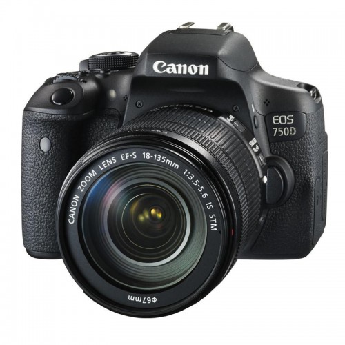 กล้องถ่ายรูป Canon EOS750D+EFS18-135IS STM