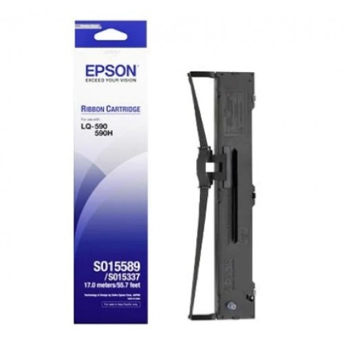 ตลับผ้าหมึก EPSON LQ-590 ,LQ-590H ,LQ-590II (S015589/S015337)