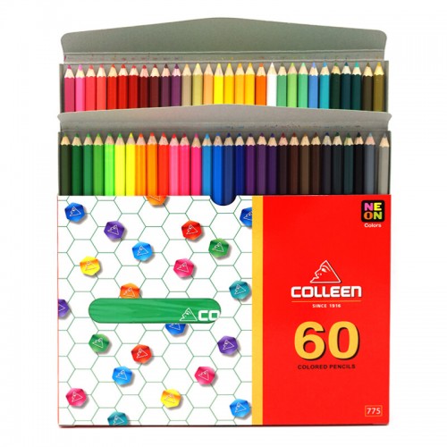 สีไม้ยาว 60 สี คอลลีน