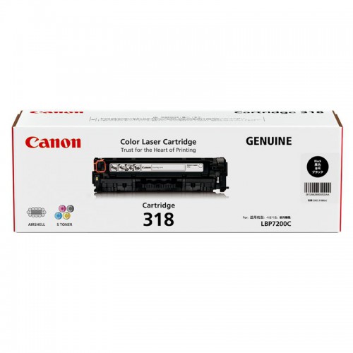 ตลับหมึกเลเซอร์ CANON 318BK