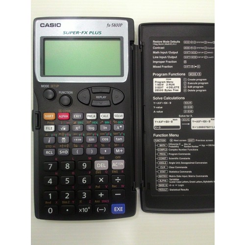 เครื่องคิดเลข CASIO FX-5800P