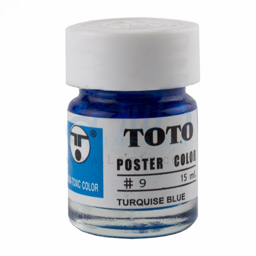 สีโปสเตอร์ 1/2 OZ สีฟ้า TOTO