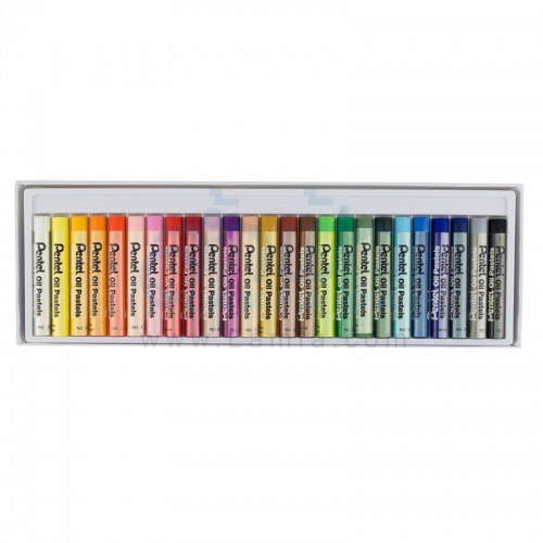 สีชอล์ก 25 สี PHN-25 Pentel