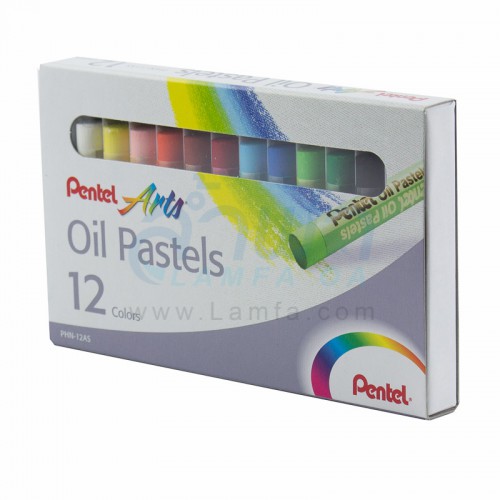 สีชอล์ก 12 สี PHN-12 Pentel