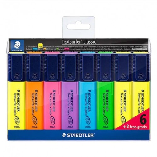 ปากกาเน้นข้อความ STAEDTLER แพ็ค8