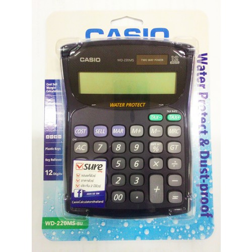 เครื่องคิดเลข CASIO WD-220MS