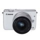 กล้องถ่ายรูป Canon EOSM10+EFM15-45 STM+EFM22mm (white) 